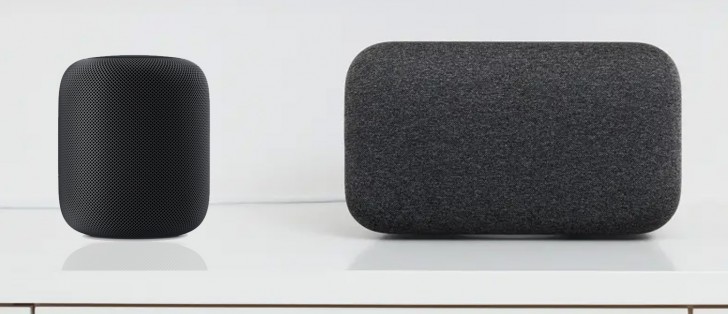 Apple homepod vs hot sale google home max