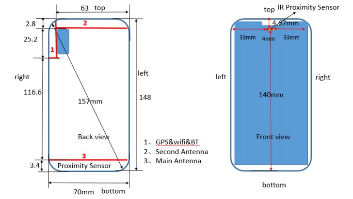 huawei p20 lite screen dimensions