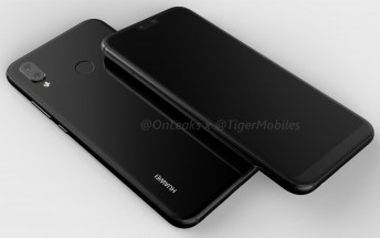 Huawei P11/P20 lite renders reveal an iPhone X-like dual camera