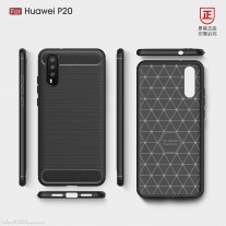 Alleged Huawei P20 case renders