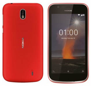 Nokia 1 in Red