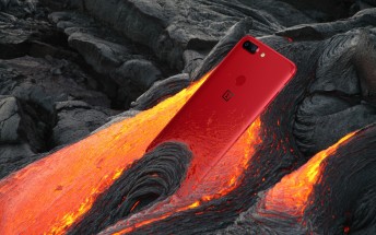 Limited edition OnePlus 5T Lava Red comes to Europe and the US