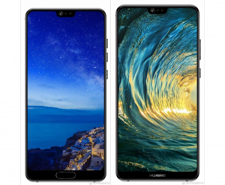 Huawei P20, P20 Lite, and P20 Pro press renders leak -  news