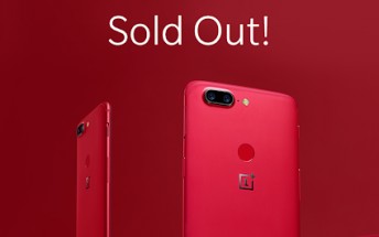 OnePlus 5T Lava Red officially sold out in North America