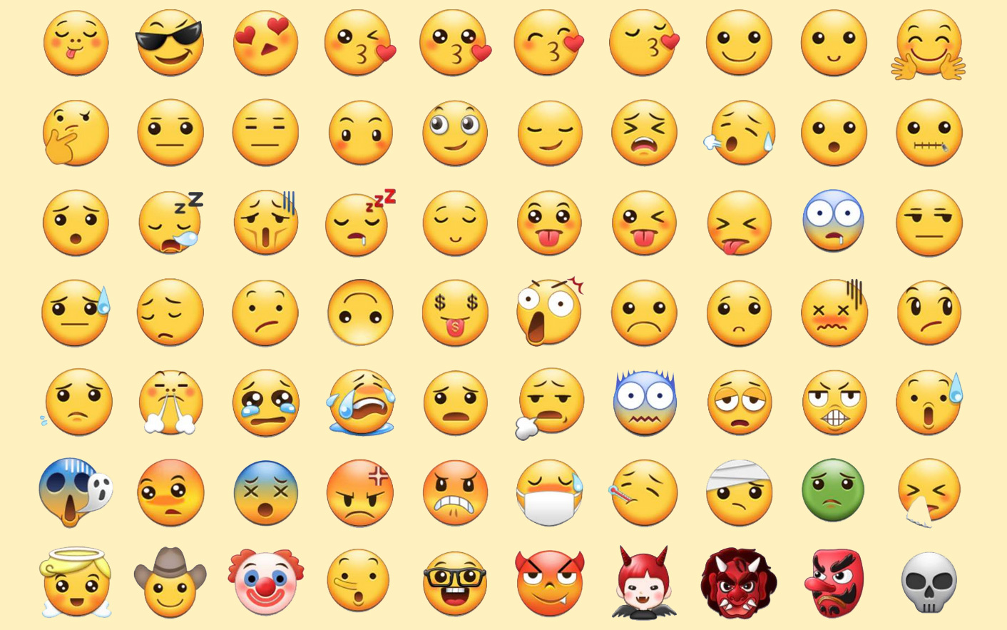 Old samsung emojis.