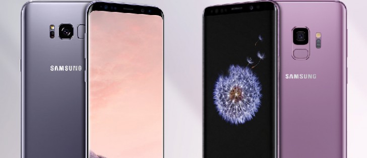 Samsung Galaxy S8 Vs The Galaxy S9 Specs Infographic Gsmarena Com News