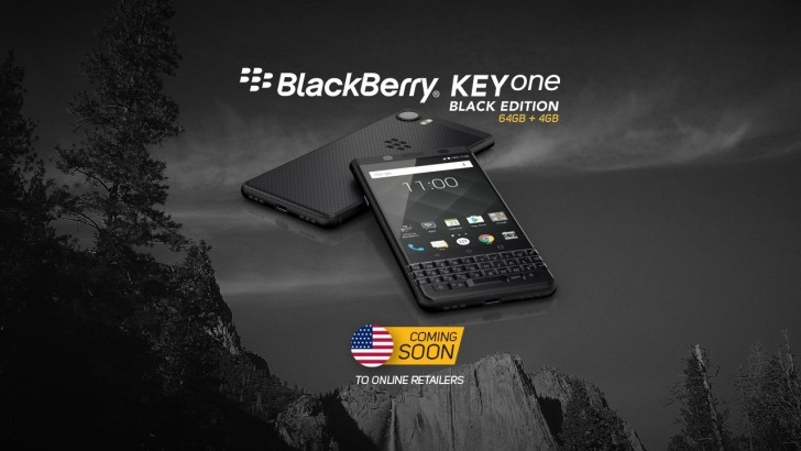 BlackBerry Keyone Black Edition arrives to US online retailers