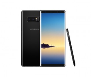 Samsung Galaxy Note8 in Midnight Black