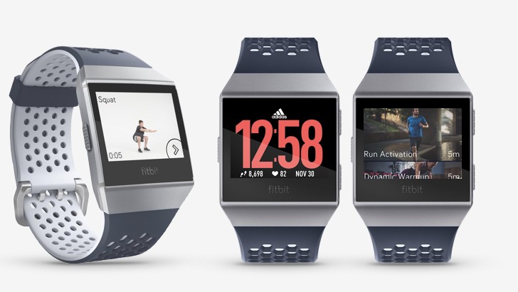 fitbit ionic adidas edition smartwatch