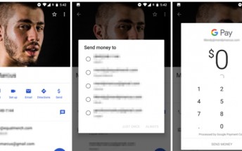 Now you can make payments using Google Pay Send via company's Contacts app