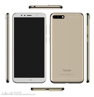 Huawei Honor 7A (leaked image)