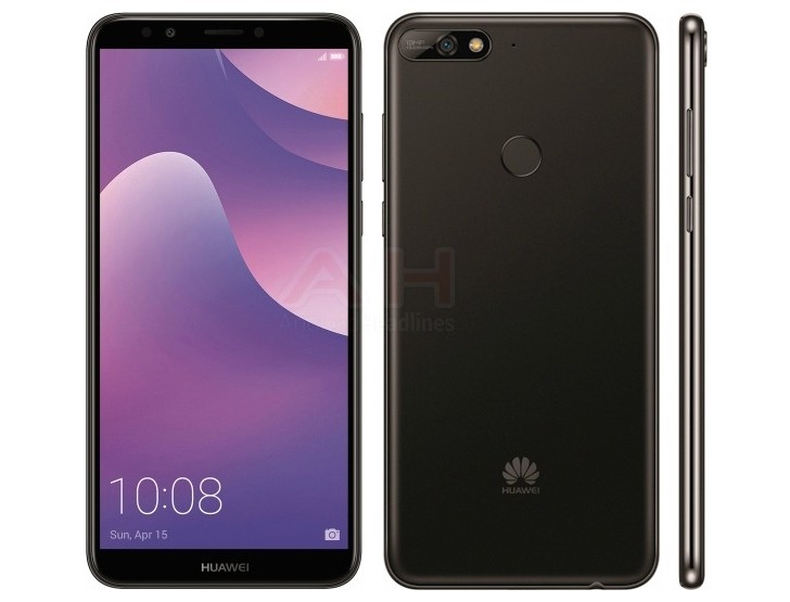 huawei y7 2018 inches