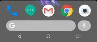 New Pixel Launcher home