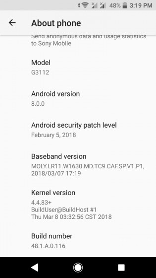 Android 8.0 Oreo update