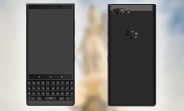 Dual-camera BlackBerry with QWERTY appears in renders