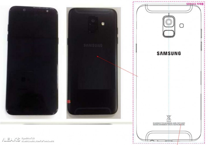 More Samsung Galaxy A6+ renders plus live photos of the smaller Galaxy A6 surface