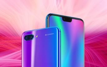 Honor 10 unveiled with Kirin 970 chipset to power the AI of the dual camera