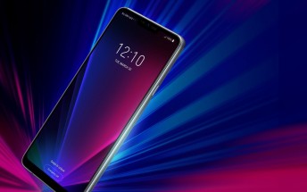 LG G7 ThinQ appears in promo image with a power key on the side