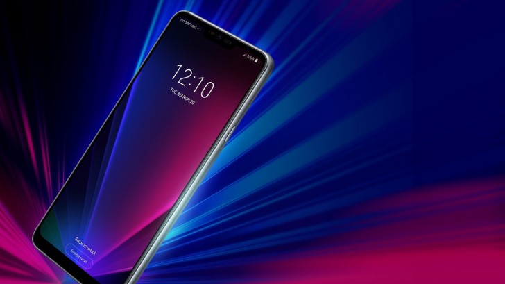 LG G7 ThinQ appears in first promo image with a power key on the side