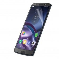 Moto G6 Plus with screen protector