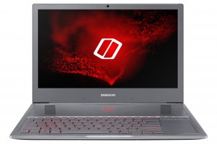 The Samsung Odyssey Z gaming laptop uses a vapor chamber and two blower fans for cooling
