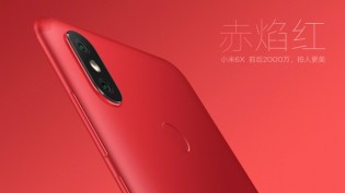 Xiaomi Mi 6X in Flame Red
