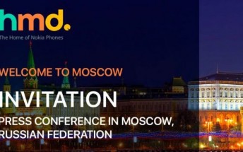 HMD sends out press invites for a May 29 event in Russia