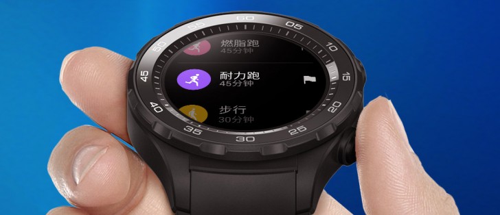 Huawei Watch 2 2018 unveiled eSIM nano SIM and no SIM versions now available GSMArena news