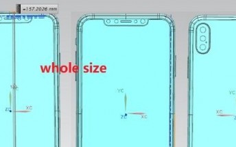 Apple iPhone X Plus and 'budget' iPhone X design and size leak in schematics