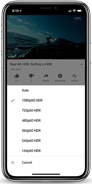 Apple iPhone X gets YouTube HDR video support GSMArena news