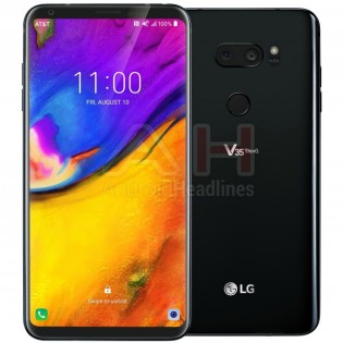 LG V35 ThinQ in Black