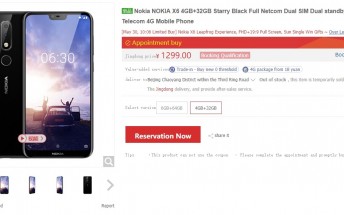 Nokia X6 flash sale ends in seconds, again