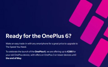 OnePlus updates its trade-in program ahead of OnePlus 6 announcement