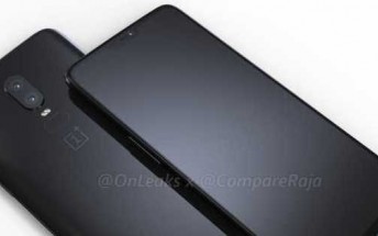 CAD renders show every OnePlus 6 angle