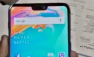 OnePlus 6 leaks in new hands-on photos