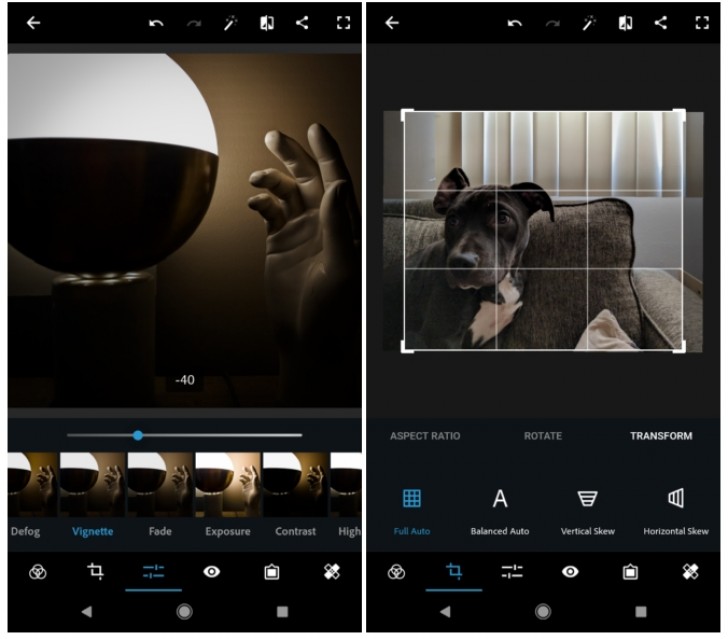 Adobe's mobile Express adds some cool new features GSMArena