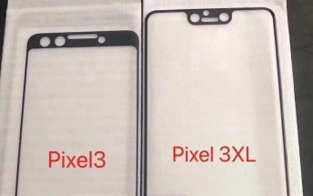Google Pixel 3 and 3 XL leaked screen protectors reveal stereo speakers, notch
