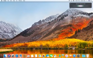 macOS Today/Notifications view macOS Siri