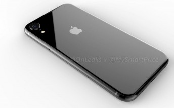 The 6.1-inch Apple iPhone renders leak - notched design and a single camera