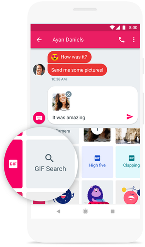 android messages web