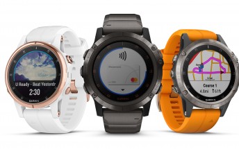 Garmin launches fenix 5 Plus multisport GPS watch