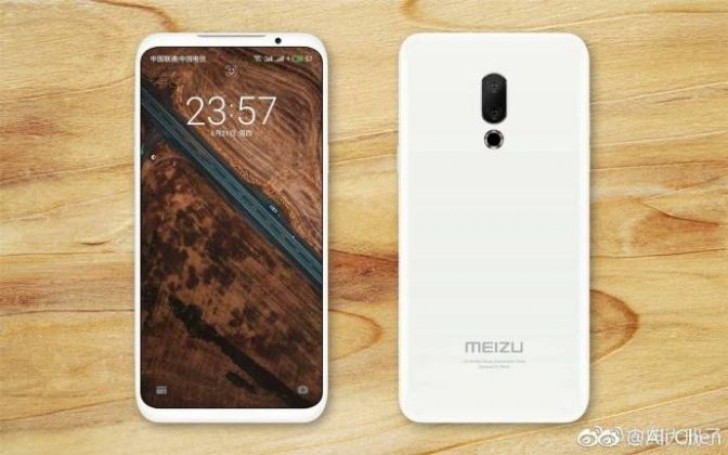 Alleged Meizu 16 press image showcases the massive screen