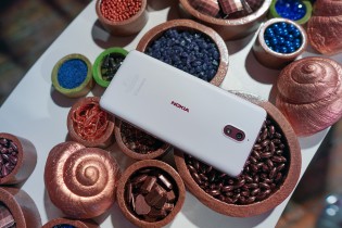 Nokia 3.1 in white