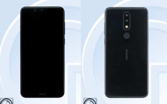 Nokia 5.1 Plus shines in TENAA photos