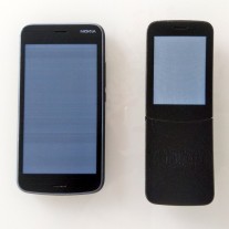 Nokia 1 and Nokia 8110 4G prototypes