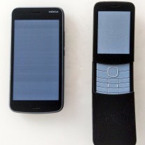 Nokia 1 and Nokia 8110 4G prototypes