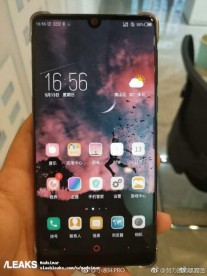 ZTE nubia Z18 poses for a few unofficial photos