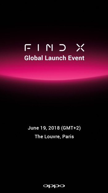 Oppo Find X to be announced on June 19
