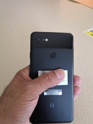 Pixel 3 XL front and back