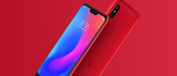 Xiaomi Redmi 6 Pro Goes Official With 19 9 Notched Screen Gsmarena Com News